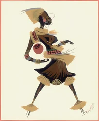 Mujer con Olla de Agua, 2010